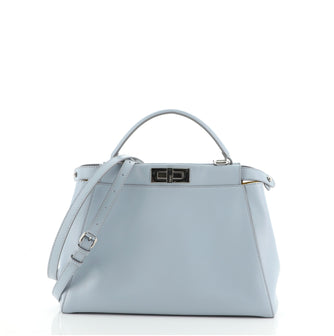 Fendi Peekaboo Bag Rigid Leather Regular