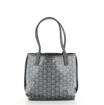 Goyard Anjou Reversible Tote Coated Canvas Mini