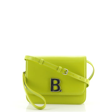 Balenciaga B. Dot Flap Shoulder Bag Leather Small