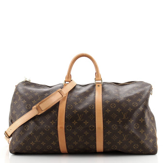 Louis Vuitton Keepall Bandouliere Bag Monogram Canvas 55