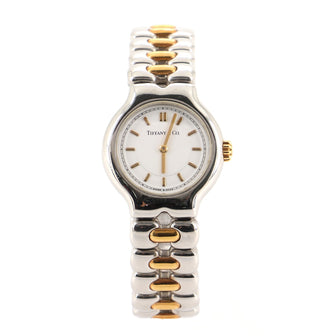 Tiffany & Co. Tisolo Quartz Watch Stainless Steel and Yellow Gold 24