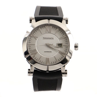 Tiffany & Co. Atlas Gents Automatic Watch Stainless Steel and Rubber 42