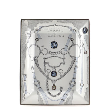 Hermes Ashtray Printed Porcelain Medium