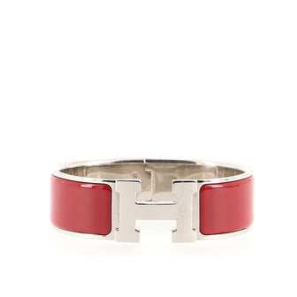 Hermes Clic Clac H Bracelet Enamel Wide