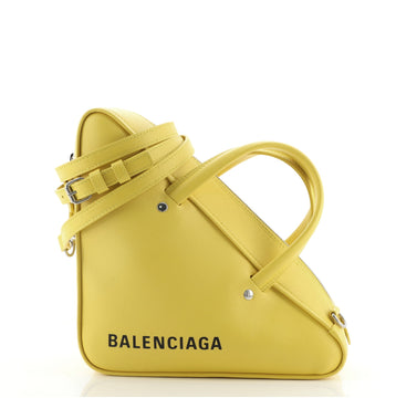 Balenciaga Triangle Duffle Bag Leather Small