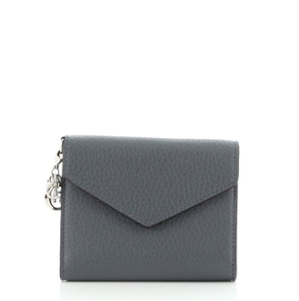 Christian Dior Diorissimo Envelope Wallet Leather Medium