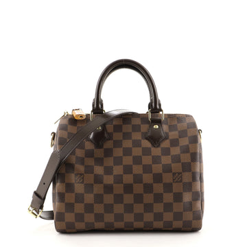 Louis Vuitton Speedy Bandouliere Bag Damier 25