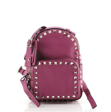 Valentino Rockstud Backpack Leather Mini