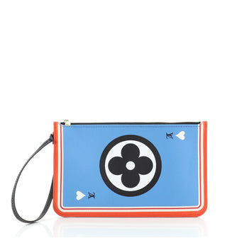 Louis Vuitton Neverfull Pochette Limited Edition Game On Multicolor Monogram Large
