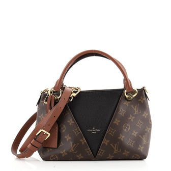 Louis Vuitton V Tote Monogram Canvas and Leather BB