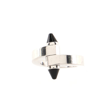 Cartier Menotte Ring 18K White Gold and Onyx