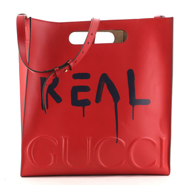 Gucci XL Tote GucciGhost Leather Large