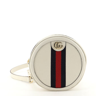 Gucci Ophidia Round Backpack Leather Mini