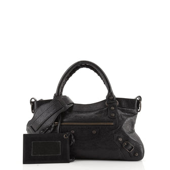 Balenciaga First Classic Studs Bag Leather