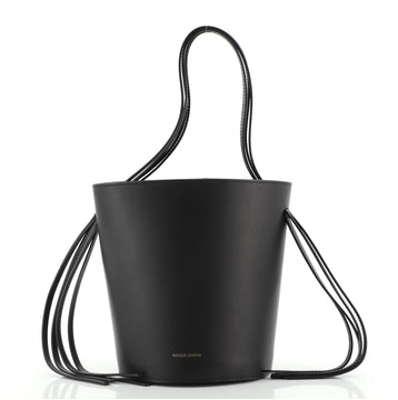 Mansur Gavriel Fringe Bucket Bag Leather
