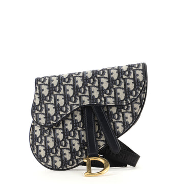 Christian Dior Saddle Belt Bag Oblique Canvas