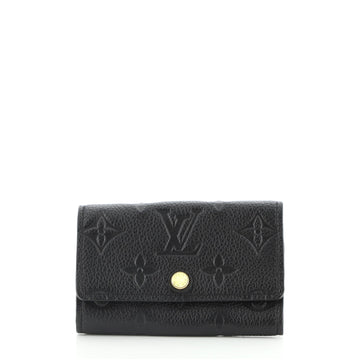 Louis Vuitton 6 Key Holder Monogram Empreinte Leather