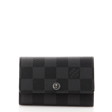 Louis Vuitton 6 Key Holder Damier Graphite