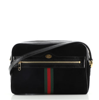 Gucci Ophidia Shoulder Bag Suede Small