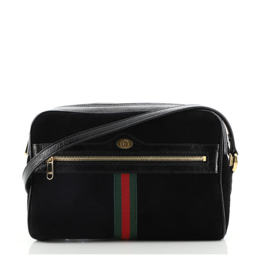 Gucci Ophidia Shoulder Bag Suede Small