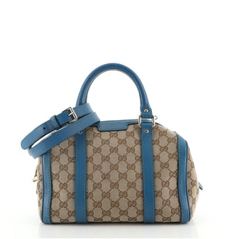 Gucci Convertible Joy Boston Bag GG Canvas Small