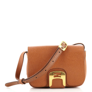 Fendi Chameleon Messenger Bag Leather Mini