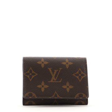 Louis Vuitton Envelope Business Card Holder Monogram Canvas