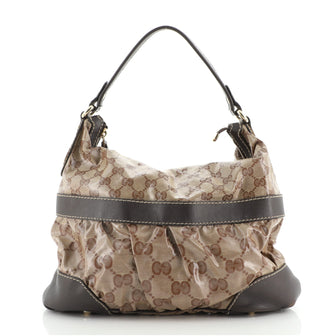 Gucci Mix Hobo GG Coated Canvas with Leather Medium