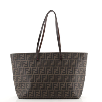 Fendi Roll Tote Zucca Coated Canvas Large