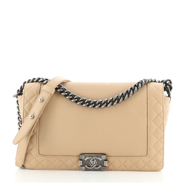Chanel Reverso Boy Flap Bag Calfskin Old Medium