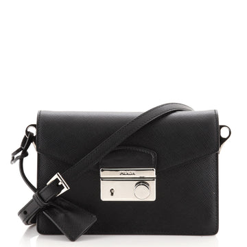 Prada Convertible Sound Bag Saffiano Leather Mini