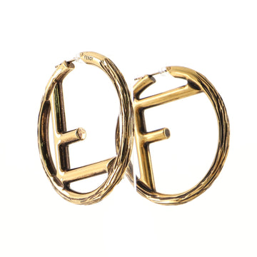 Fendi F is Fendi Hoop Earrings Metal