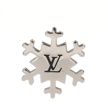 Louis Vuitton Single LV Snowflake Pin Brooch Metal