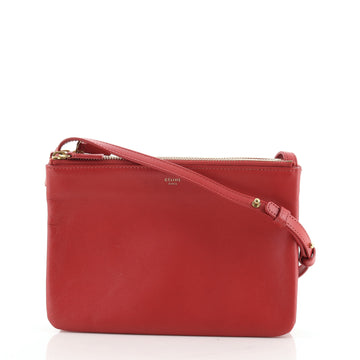 Celine Trio Crossbody Bag Leather Small