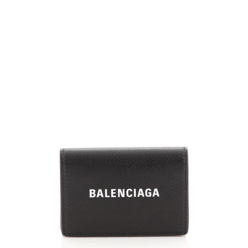 Balenciaga Everyday Trifold Wallet Leather Mini