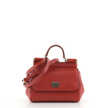 Dolce & Gabbana Miss Sicily Bag Leather Mini