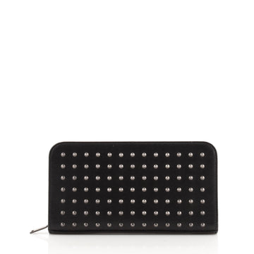 Saint Laurent Zip Organizer Wallet Studded Leather