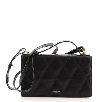 Givenchy GV3 Wallet on Strap Quilted Leather
