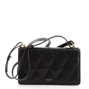 Givenchy GV3 Wallet on Strap Quilted Leather