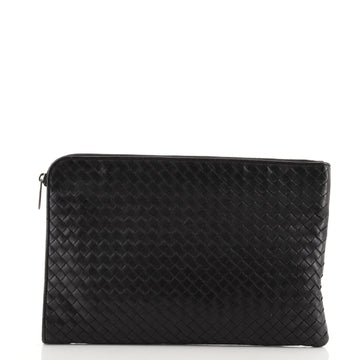 Bottega Veneta Portfolio Pouch Intrecciato Nappa Large