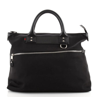 Gucci Signature Web Loop Tote Techno Canvas Medium