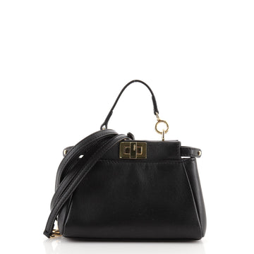 Fendi Peekaboo Bag Leather Micro