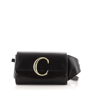 Chloe C Belt Bag Leather with Suede