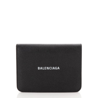 Balenciaga Logo Cash Wallet Leather Medium