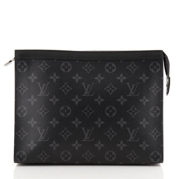 Louis Vuitton Pochette Voyage Monogram Eclipse Canvas MM
