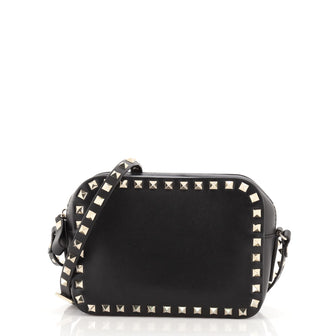 Valentino Rockstud Camera Crossbody Bag Leather