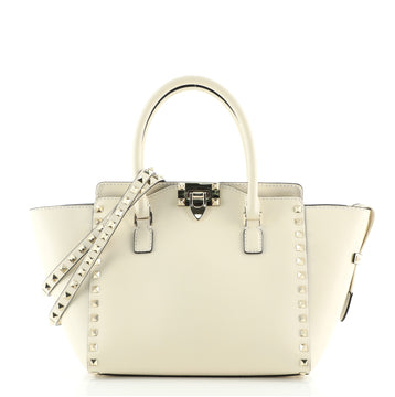 Valentino Rockstud Tote Rigid Leather Small