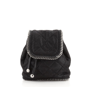 Stella McCartney Falabella Backpack Quilted Shaggy Deer Mini