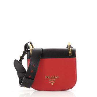 Prada Pionniere Saddle Crossbody Bag City Calfskin Small