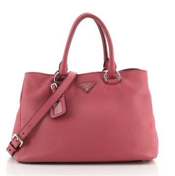 Prada Convertible Shopping Tote Vitello Daino Medium